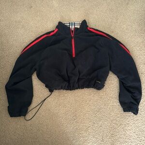 Burberry Golf Quarter Zip Sweater